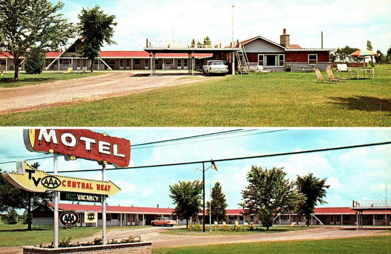 Alpine Court - More Modern Version Postcards (newer photo)